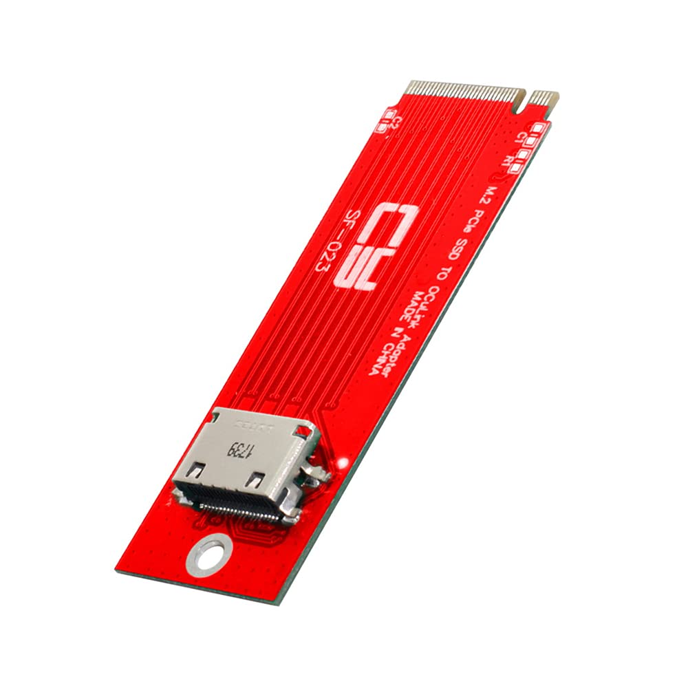 Amazon.com: NFHK PCI-E 3.0 M.2 M-Key to Oculink SFF-8612 SFF-8611